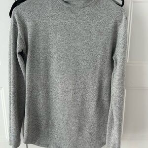 Dynamite Light Gray Turtleneck Sweater